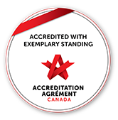 accredited with exemplary standing